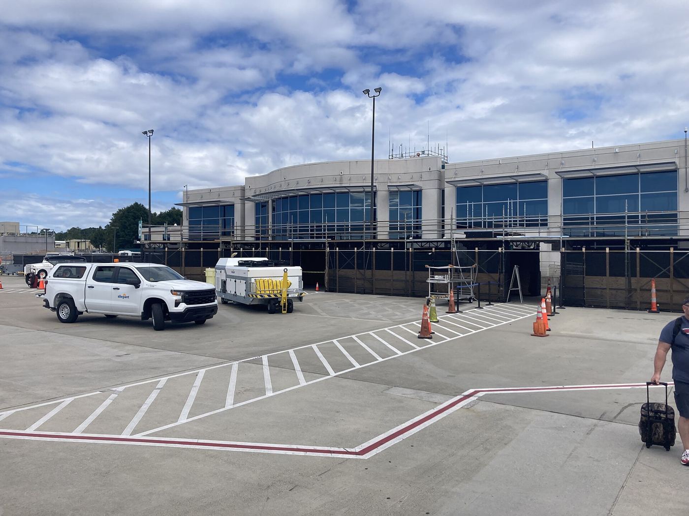 Asheville Regional Airport terminal, a few minutes from Arden and Skyland