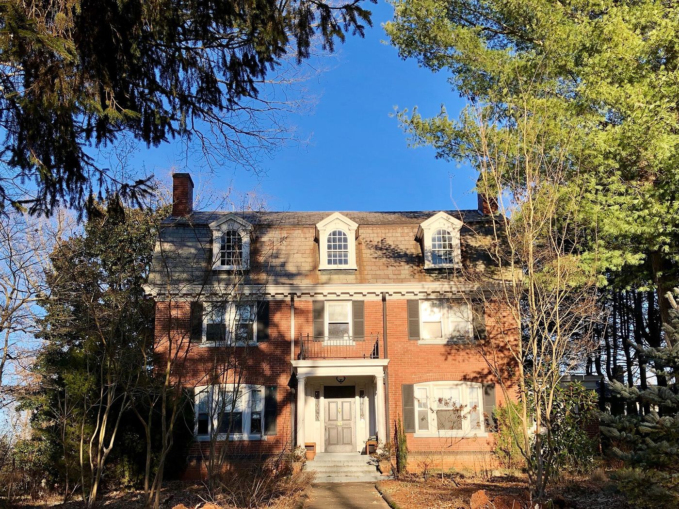 A Victorian-era house on Montford Avenue, now a bed and breakfast